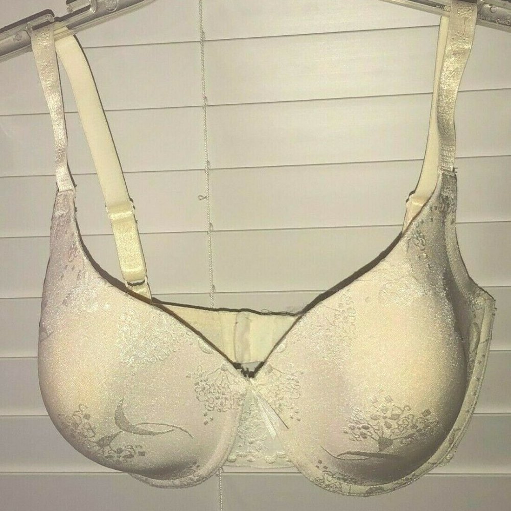 Wacoal 85534 Embossed Seamless UW Bra ~ Sz 34DD